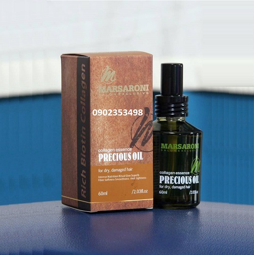 Tinh dầu bóng Marsaroni Precious Oil phục hồi tóc hư tổn 