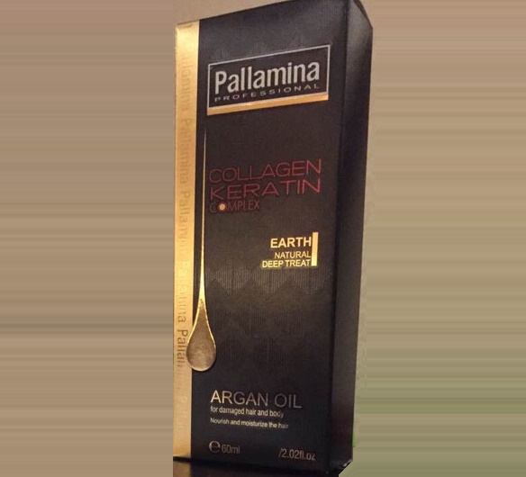 Pallamina Argan Oil tinh dầu dưỡng tóc cao cấp Collagen Italy 60ml