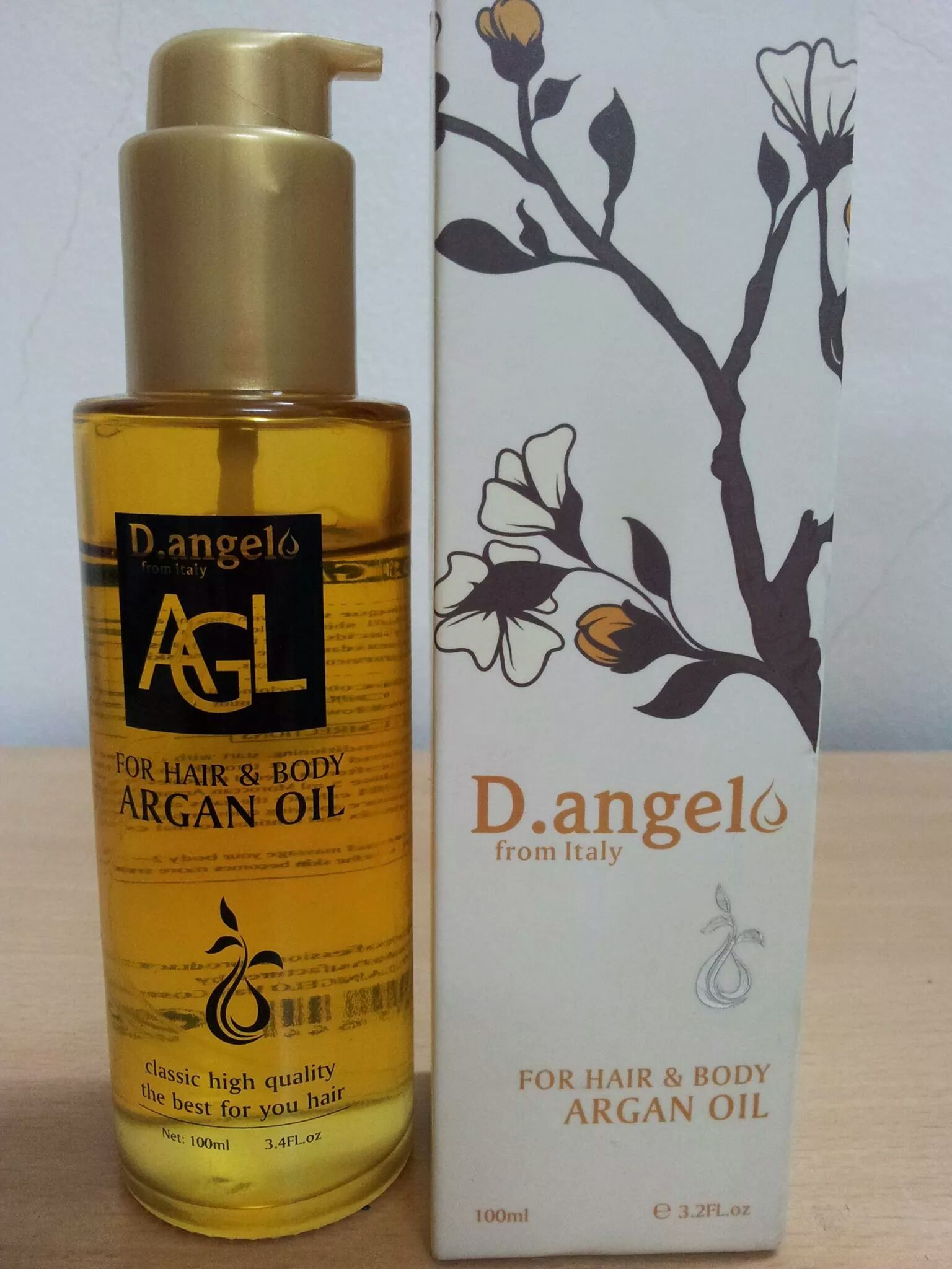 Tinh dầu bóng tóc Dangello Argan Oil 100ml