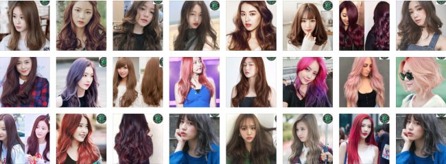 Tổng hợp những màu tóc đẹp nhất cho con gái năm 2019